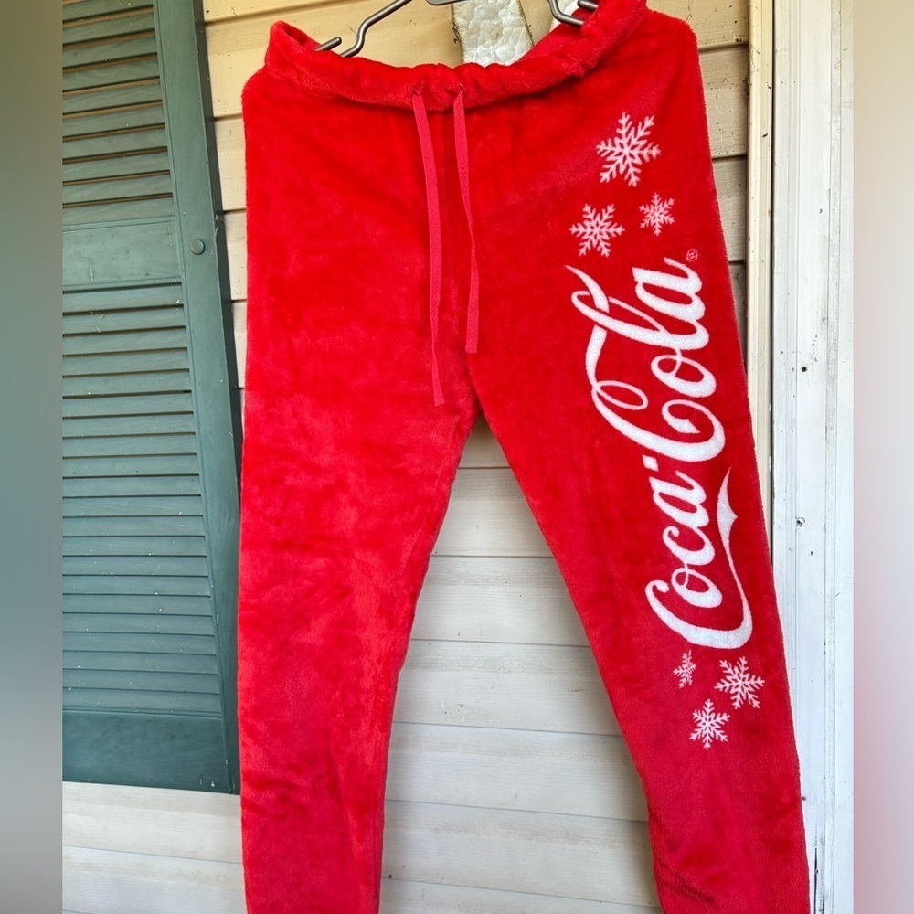 Coca-Cola Snowflake Holiday Joggers